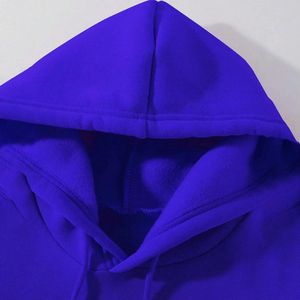 Ensemble de survêtements en coton et polyester pour hommes, logo personnalisé, sweat à capuche d'hiver tricoté et décontracté pour tenue décontractée - Product Image 3