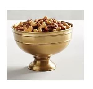 Bol à dattes en métal de qualité supérieure, finition dorée martelée, parfait pour servir lors des événements festifs, des événements culturels et des réceptions de mariage - Product Image 6