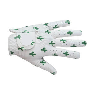 Guantes de Golf de cuero de piel de oveja Cabretta antideslizante profesional para hombres logotipo personalizado impreso nueva llegada equipo deportivo - Product Image 5