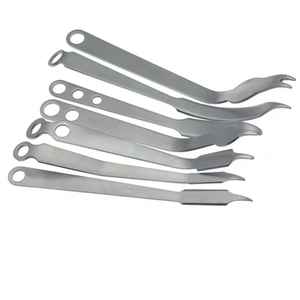 Retractores ortopédicos de articulación de cadera, juego de instrumentos de acero inoxidable, también conocido como gancho de cadera para iliopsoas utilizados en cirugía ortopédica - Product Image 2