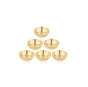 Bol moderne en laiton de meilleure qualité 2 pièces et mini bol en laiton à crème glacée au design personnalisé fait main au meilleur prix - Product Image 5