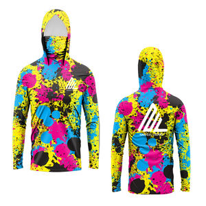 Camisa de Pesca Personalizada de Alto Rendimiento, Transpirable, con Capucha, Protección UV, Diseño de Camuflaje - Product Image 5