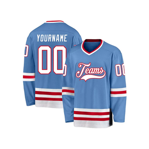 Maillots de hockey personnalisés de sport international Demark broderie sublimée et uniformes de hockey sur glace de l'équipe de sérigraphie - Product Image 5