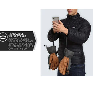 Mitaines de ski et de snowboard imperméables en gros - Mitaines d'hiver extra chaudes pour hommes et femmes, mitaines de snowboard avec logo personnalisé - Product Image 6