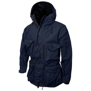 Veste smock respirante d'extérieur de haute qualité pour hommes, logo personnalisé, coupe-vent coupe-vent à fermeture éclair complète pour hommes, fabriqué en usine OEM - Product Image 5