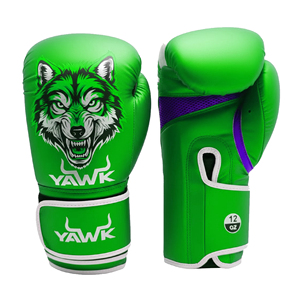 Gants de boxe en cuir de haute qualité, best-seller, logo personnalisé, gants d'entraînement professionnels, gants de sparring MMA - Product Image 1
