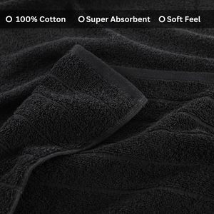 Custom Design 100% Cotton Dyed Terry Bath Towel 500GSM Quick-Dry Eco-Friendly Portable Durable for Home Use Custom Printing - Product Image 2