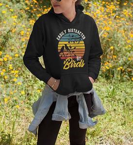 Sweat à capuche noir de qualité supérieure vêtements pour hommes vêtements de sport pour femmes DTG t-shirt directement à DTG impression sweats à capuche directement aux vêtements à capuche - Product Image 6