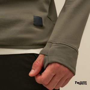 350GSMผู้ชายฤดูใบไม้ร่วงฤดูหนาวที่กําหนดเองว่างเปล่าครึ่งZip Up Pulloverเสื้อผู้ชายสบายๆขั้นพื้นฐานเสื้อเหงื่อ 2024 - Product Image 4