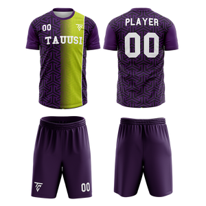 Sublimación Digital Personalizado Unisex Entrenamiento Equipo de Fútbol Uniforme Jersey Traje de Fútbol Equipo Uniforme SportWear Servicio OEM para Hombres - Product Image 1