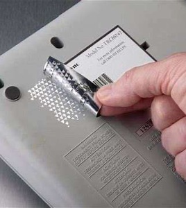 3M FMV02 Anti-fake Heat Transfer Polyester Material Adhesion to Multiple Surfaces Acrylic Adhesive Durability Label - Product Image 3