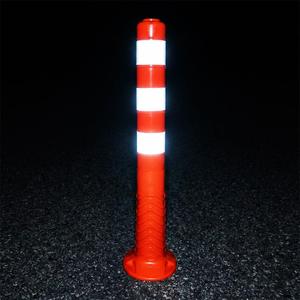 Delineateur EKO 73 x 7,5 cm en PVC flexible, borne de signalisation routière pour autoroute et parking, produit de Dubaï - Product Image 2
