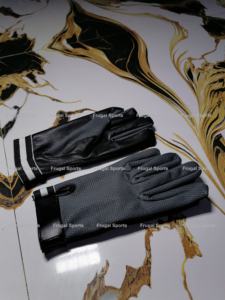 Guantes de Paracaidismo de Cuero Premium con Cierre de Gancho y Bucle, Diseño Profesional para Salto Recreativo, Dedos Completos, Máximo Control, Unisex - Product Image 2