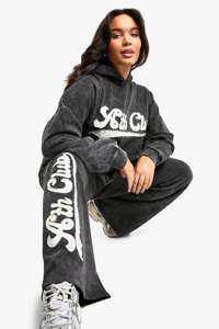 เสื้อฮู้ดเทอร์รี่ฟอกสีกรดผ้า100% มีลายพิมพ์โลโก้ด้านหน้าสำหรับผู้ชายผ้าซักได้ตามต้องการ - Product Image 5