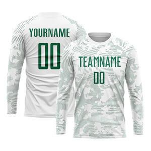 Gran oferta, conjuntos de camisetas de fútbol para clubes, impresión por transferencia de calor, camiseta de fútbol personalizada, uniforme 100% de poliéster transpirable rápido - Product Image 2