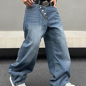 New Pocket Straight Casual Wide Leg Pants Youth Fashion Casual Wear For Men Outdoor Use Men Clothing - Product Image 3