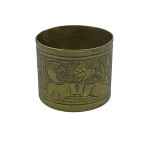 Rond de serviette de forme ronde en argent antique de qualité supérieure pour la maison et le restaurant porte-serviettes de table - Product Image 5