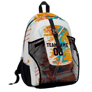 Sac à dos à cordon en nylon imperméable grande capacité pour les voyages en plein air, la salle de sport, le cyclisme, le basketball - Product Image 3