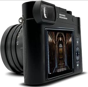 Cámara digital negra de calidad real Q3 de 60 MP con lente de zoom, resistente al agua, sin espejo, resolución de video de 1080p, sensor CMOS - Product Image 2