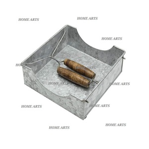 Porte-mouchoirs galvanisé de conception classique porte-serviettes en tissu de forme carrée de qualité supérieure pour la maison hôtel - Product Image 6