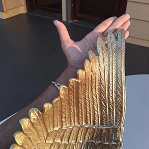 Bol décoratif en laiton en forme d'ailes modernes, élégant accent pour la maison, les événements, la table et les présentations festives, vente en gros en provenance d'Inde - Product Image 2