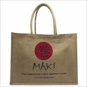 2025 <b>Jute</b> <b>Tote</b> <b>Bags</b> Eco-Friendly Foldable Canvas Handled Shopping <b>Bags</b> Calico Standard Jucos Gifts Promotions Logo - Product Image 5
