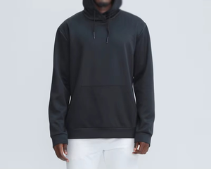 Sweats à capuche pour hommes unisexe Premium Essential 100% coton pull polaire brodé logo de marque privée fournisseur de vêtements - Product Image 3