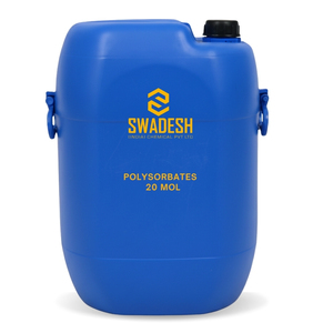 POLYSORBATE 20 Arômes alimentaires Cosmétiques Sirops Marque SWADESH Modèle SWPSB20 Conteneur IBC de 50 kg - Product Image 2