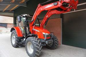 Tractores Usados en Buen Estado Massey Ferguson 390 120HP de Buena Calidad en Venta Maquinaria Agrícola Tractor Compacto Tractor Agrícola - Product Image 3