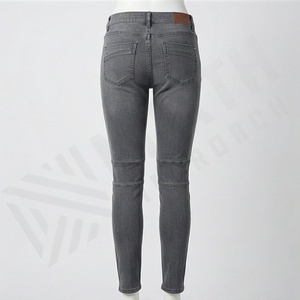 Jeans en denim imprimé décontracté pour femmes, sur mesure, respirant, coton durable, tendance, pantalon de mode pour femmes - Product Image 2