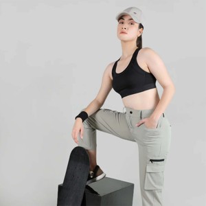 Pantalones Cargo de Invierno para Mujer, de Secado Rápido y Transpirables, con Cierre de Cordón, Color Personalizado, Marca KATBROS INDUSTRY - Product Image 2