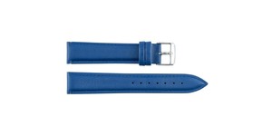 Unisex 669 Blue Genuine Luxury Leather Professional Waterproof Smartwatch Strap Breathable Stainless Steel Buckle Soft Durable - Product Image 4
