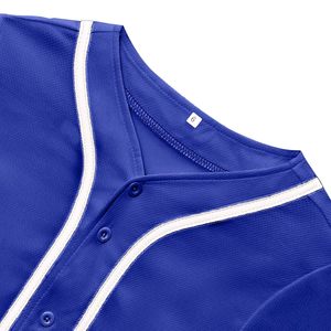 Haute qualité Polyester sublimé équipe impression sport Baseball Softball uniformes maillot personnalisé pour hommes taille respirant - Product Image 4