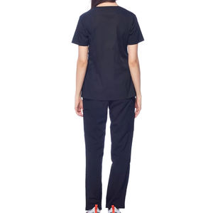 Meilleurs Scrubs EXORO APPARELS Uniformes médicaux d'hôpital pour femmes entièrement personnalisés, légers, accessoires, coton extensible respirant - Product Image 4