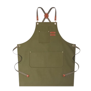 Delantales de Cocina Premium de Lona Impermeable para Jardinería, Cafeterías, Restaurantes y Tiendas de Té con Leche - Product Image 5