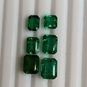 AAA hermosa Natural de Zambia suelta Esmeralda piedra preciosa cortada Esmeralda corte piedras preciosas sueltas y Diamantes Joyería - Product Image 1