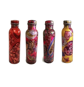 Botella de Agua de Cobre Esmaltada de Alta Calidad, Ideal para Campamentos, Viajes y Actividades al Aire Libre, Botella para Beber Agua, Gran Venta - Product Image 3