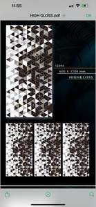 Baldosas cerámicas modernas de alto brillo de 600x1200mm, antimanchas y duraderas para uso comercial y residencial - Product Image 4