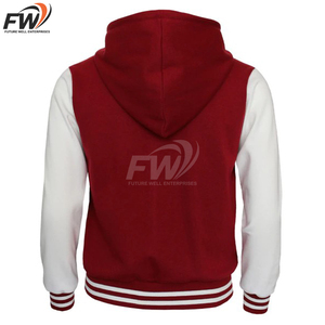 Chaquetas universitarias para hombre al por mayor, chaquetas universitarias lisas con logotipo personalizado, chaqueta universitaria tipo Letterman para hombre - Product Image 2