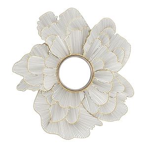 Lujoso Marco de espejo de pared de Metal de primera calidad hecho a mano con detalles elegantes para interiores exquisitos para el hogar y la Oficina - Product Image 5