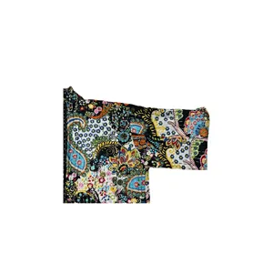 Nuevo Estilo, Bata Corta de Algodón 100% Tejido, Ligera y Suave, para Mujer, Informal, Primavera/Invierno, Kimono con Cierre de Cordón, Talla Única - Product Image 3