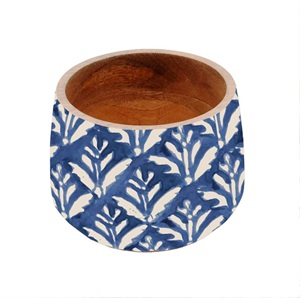 Ensaladera de madera de acacia para frutas Plato de ensaladera más vendido Tamaño personalizado Hecho EN LA India - Product Image 4