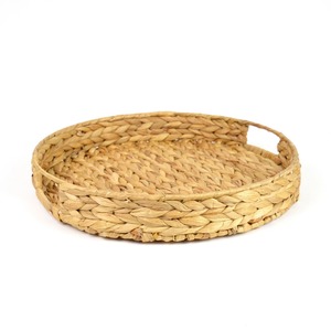 Natural woven <b>trays</b> <b>bath</b> room bedroom storage organizer excellent quality water hyacinth <b>trays</b> - Product Image 1