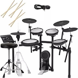 ¡Oferta Útil! Paquete de batería electrónica Roland TD-17KVX V-Drums con material de cámara de tambor de latón de alta calidad - Product Image 3
