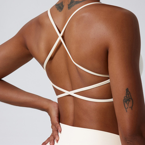 Soutien-gorge de sport personnalisé pour femmes XL Soutien-gorge de sport léger, respirant et sans couture Dernière conception Grande taille Fitness Yoga Soutien-gorge de sport - Product Image 4