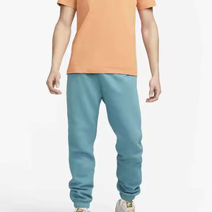 Pantalones de chándal informales de algodón 100% de alta calidad con logotipo personalizado y bolsillos laterales medios para hombres y mujeres, ropa de calle para exteriores, uso diario - Product Image 5