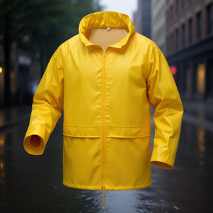 Chaqueta Impermeable Amarilla Herning de CRAFTLAND, Elegante y Funcional para Protección contra el Clima - Product Image 3