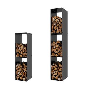 Fournisseur en gros de porte-bûches en fer avec 2 outils, porte-bûches de haute qualité de couleur noire à prix abordable - Product Image 6