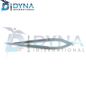 BARRAQUER-Soporte de aguja de 18 cm, 7 ", recto, sin cerradura, instrumento de sutura quirúrgica dental de acero inoxidable - Product Image 6