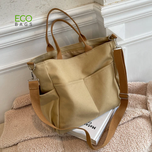 Bolso de lona Vintage de gran capacidad, fabricante vietnamita 2023, venta al por mayor, hecho en Vietnam - Product Image 2